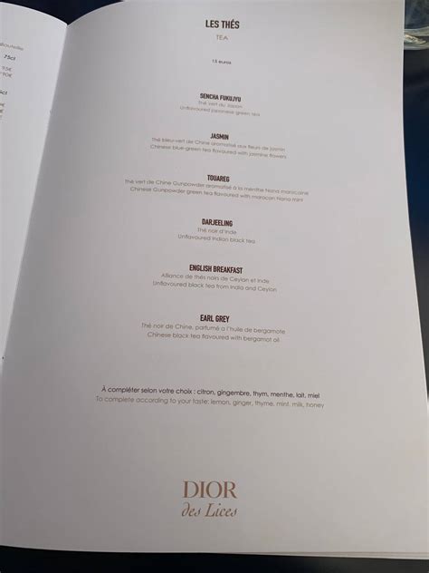 dejeuner dior saint tropez|Dior des lices menu.